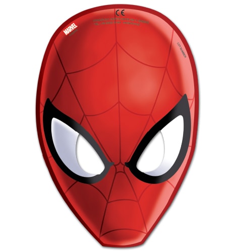 Spiderman - Maskers 6 stuks
