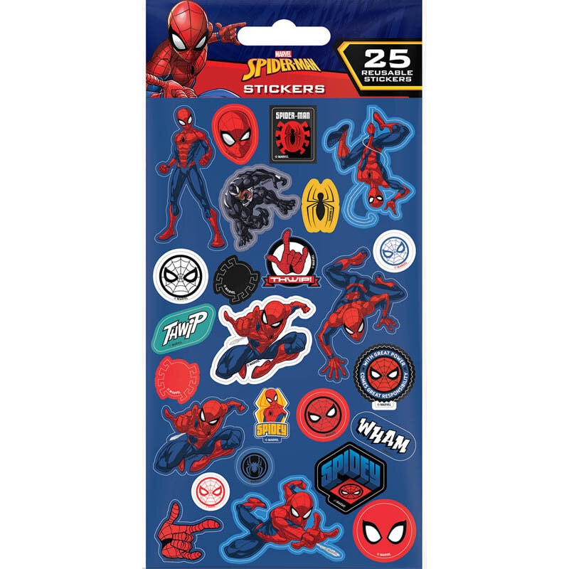 Spiderman Stickers 25 stuks
