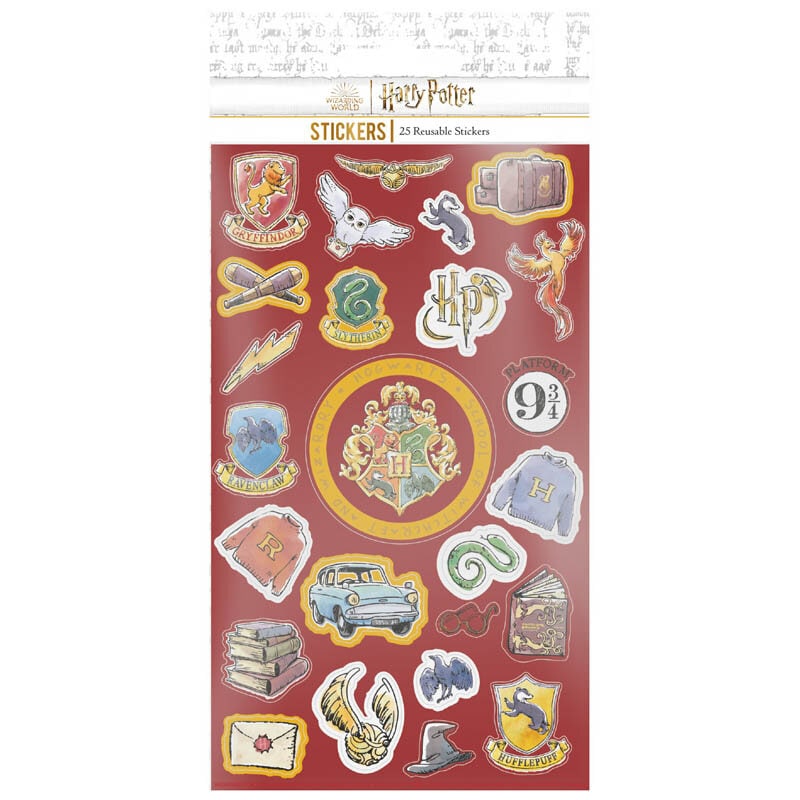 Harry Potter Stickers Zweinstein 25 stuks