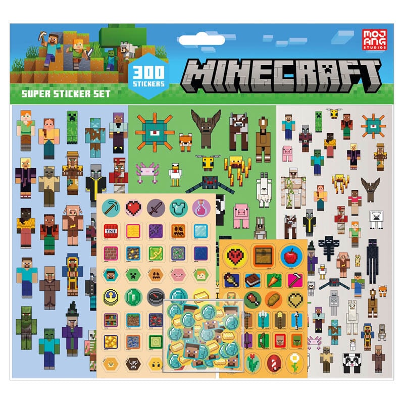 Minecraft Super Stickerset