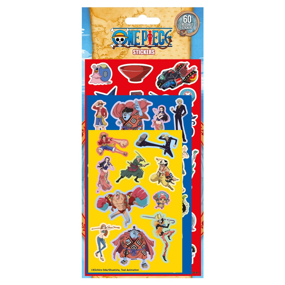 One Piece Stickers 60 stuks