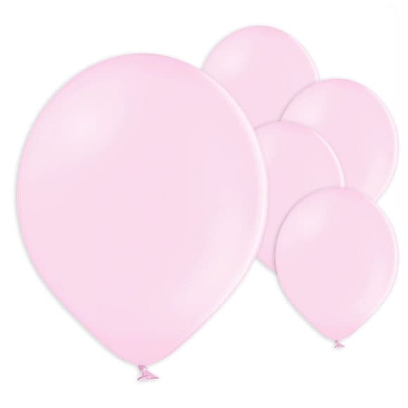 Ballonnen - Lichtroze 50 stuks