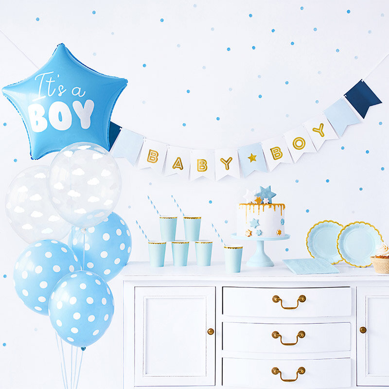 Babyshower Feestpakket, It's a boy 49 delig