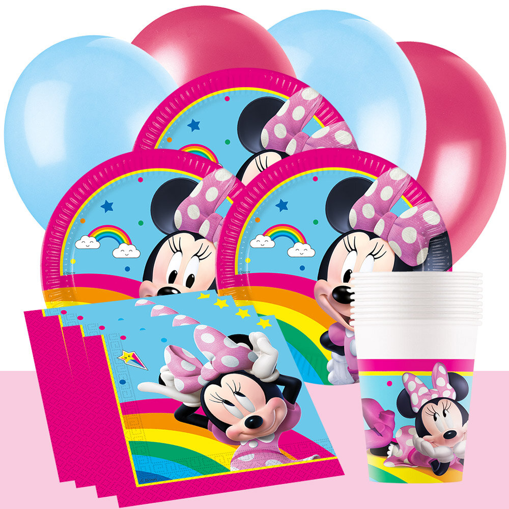 Minnie Mouse Feestpakket 8-16 gasten