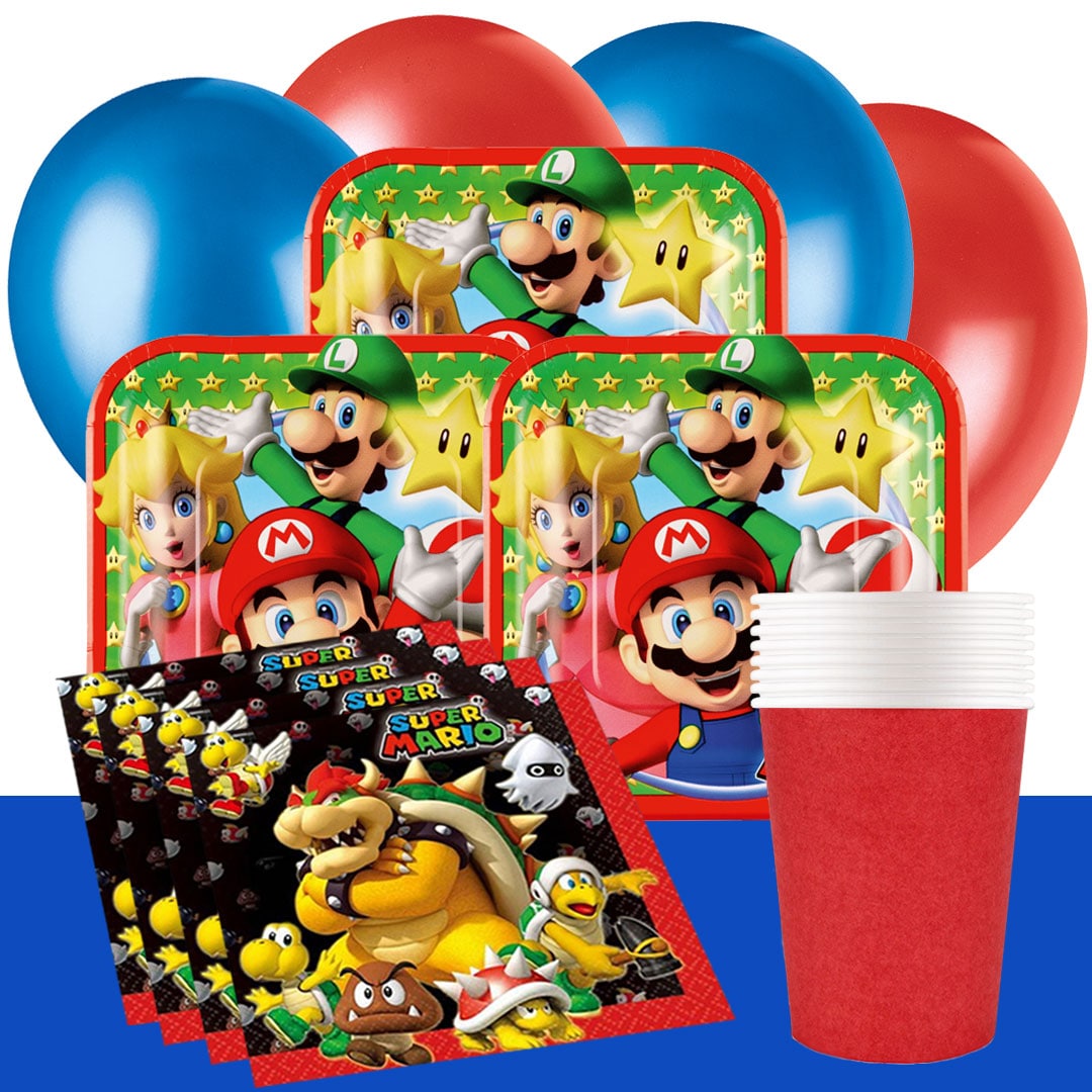 Super Mario Feestpakket 8-24 gasten