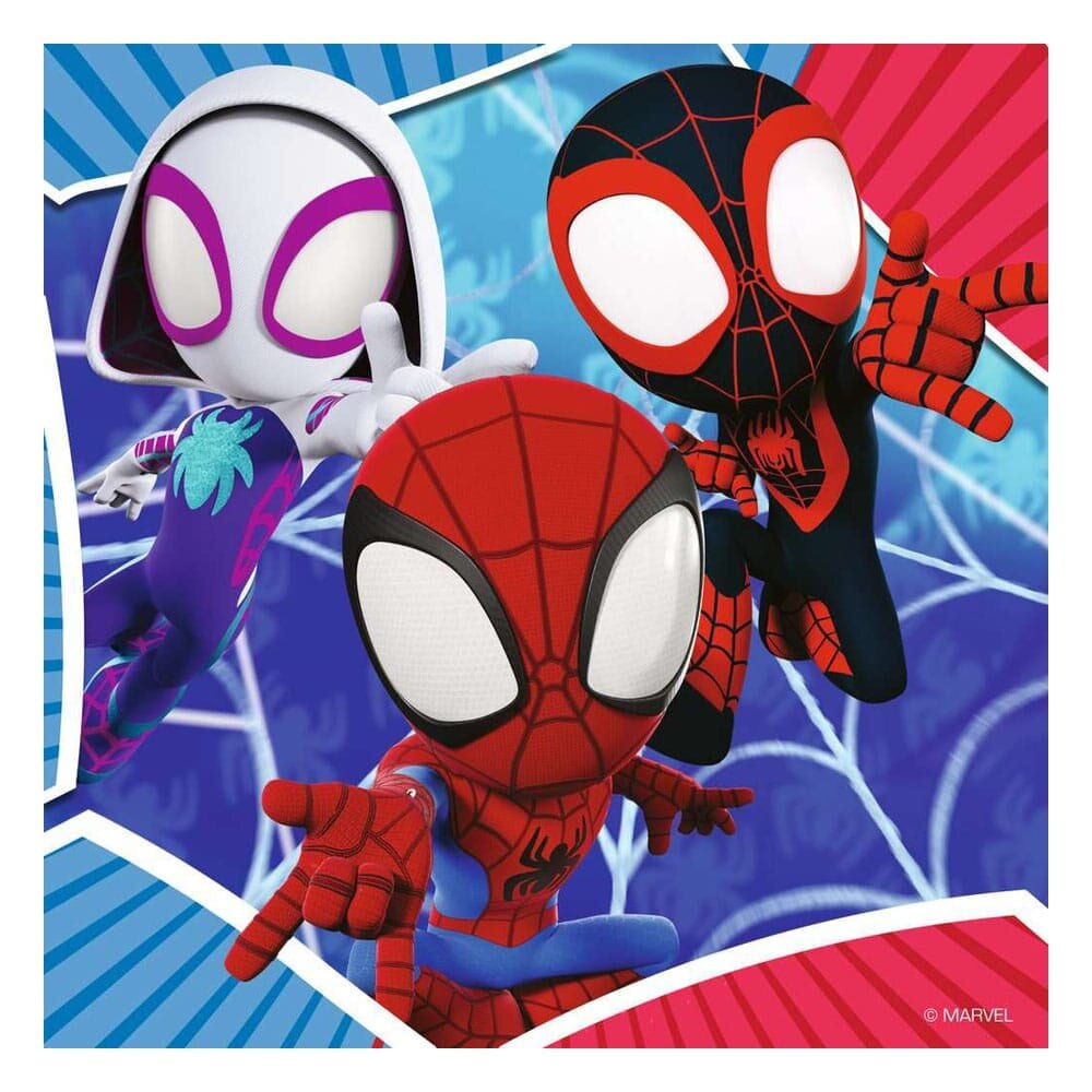 Ravensburger Puzzel - Spidey and His Amazing Friends 3x49 stukjes