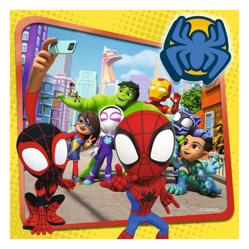 Ravensburger Puzzel - Spidey and His Amazing Friends 3x49 stukjes