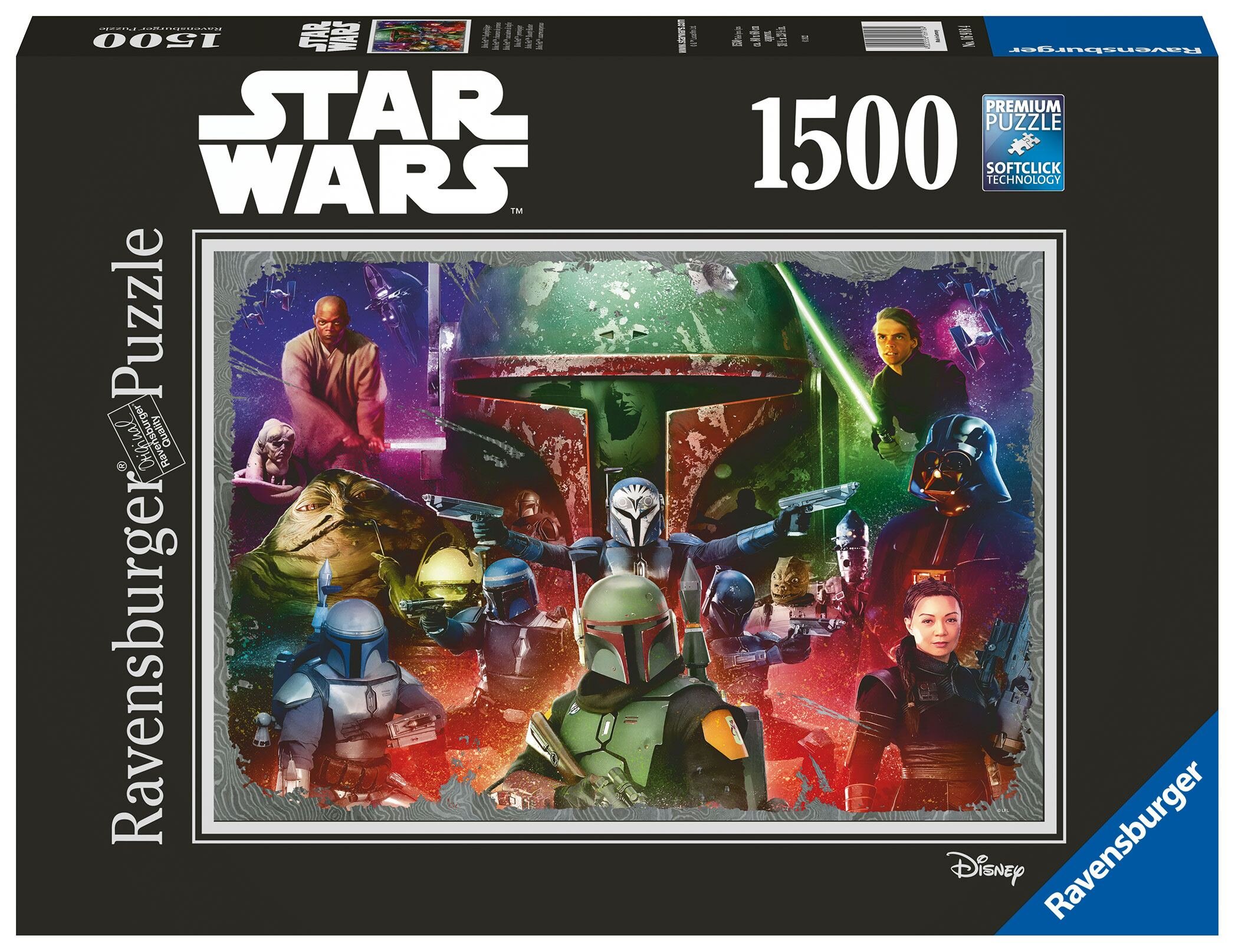 Ravensburger Puzzel - Boba Fett Bounty Hunter 1500 stukjes