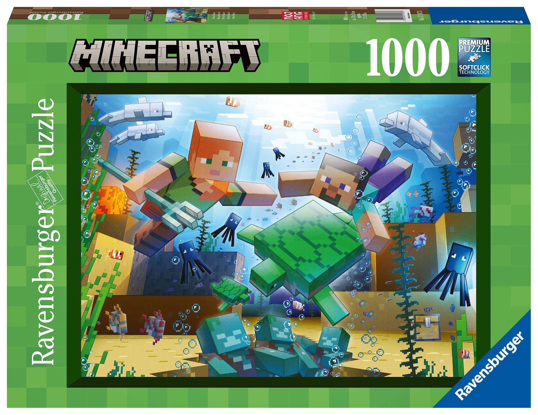 Ravensburger Puzzel - Minecraft Mosaic 1000 stukjes