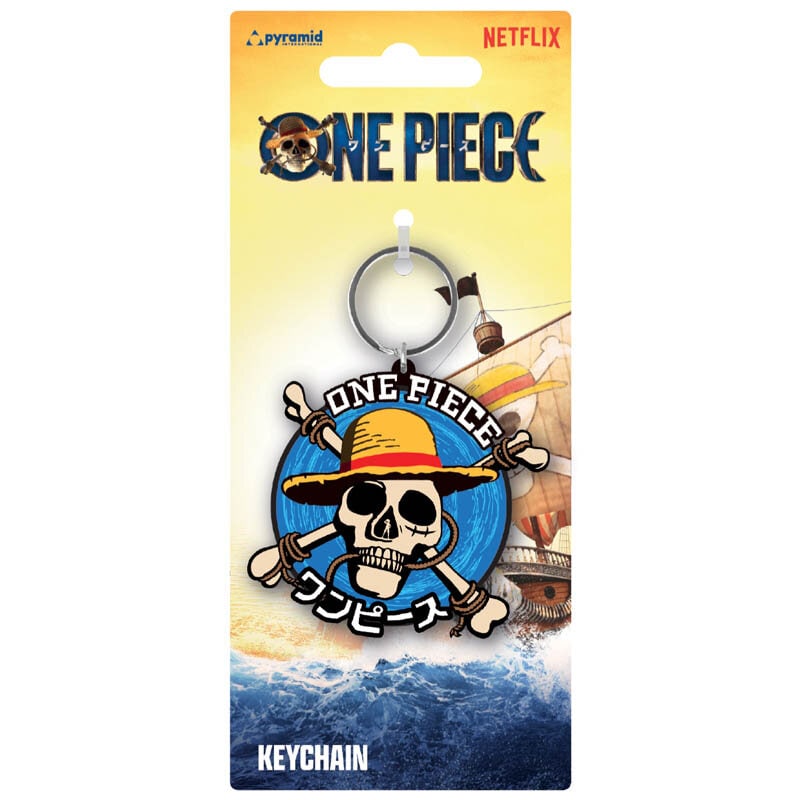 One Piece Sleutelhanger Straw Hat Crew Icon