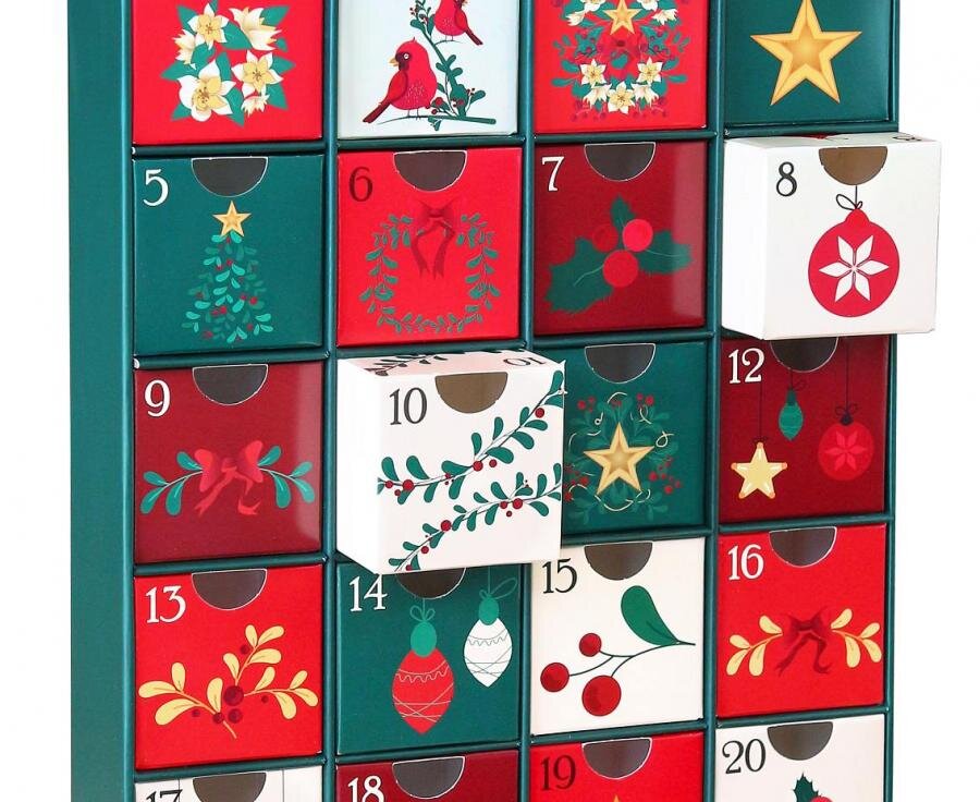 Adventskalender met doosjes