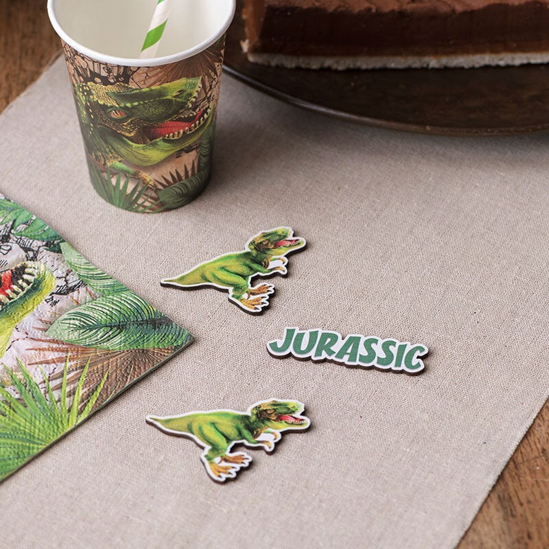 Dinosaurus - Luxe houten confetti