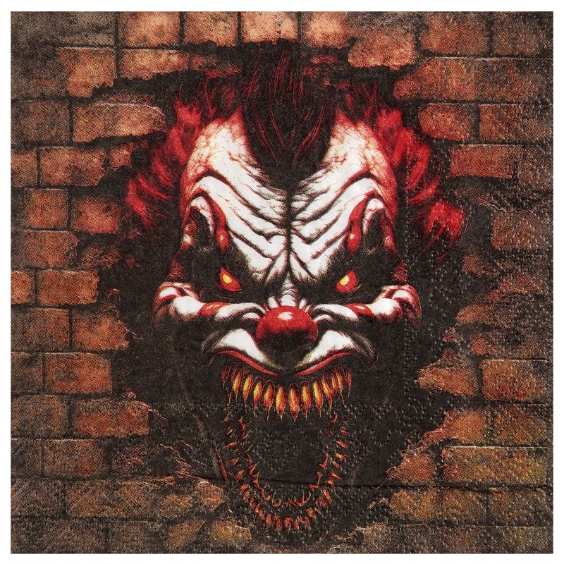 Killer Clown - Servetten 20 stuks