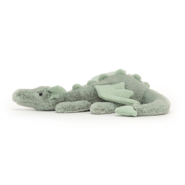 Jellycat - Kleine groene draak 26 cm