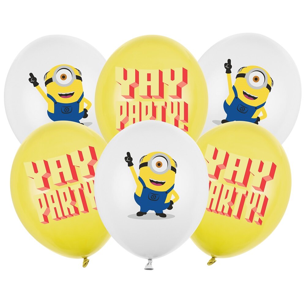 Minions Ballonnen 6 stuks