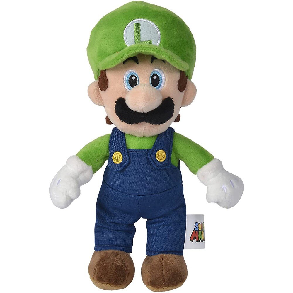 Super Mario - Pluche Knuffel Luigi 20 cm