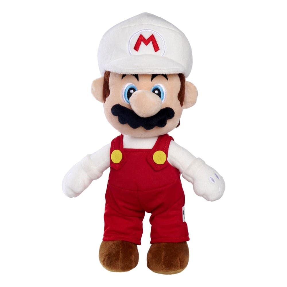 Super Mario Pluche Knuffel Fire Mario 30 cm