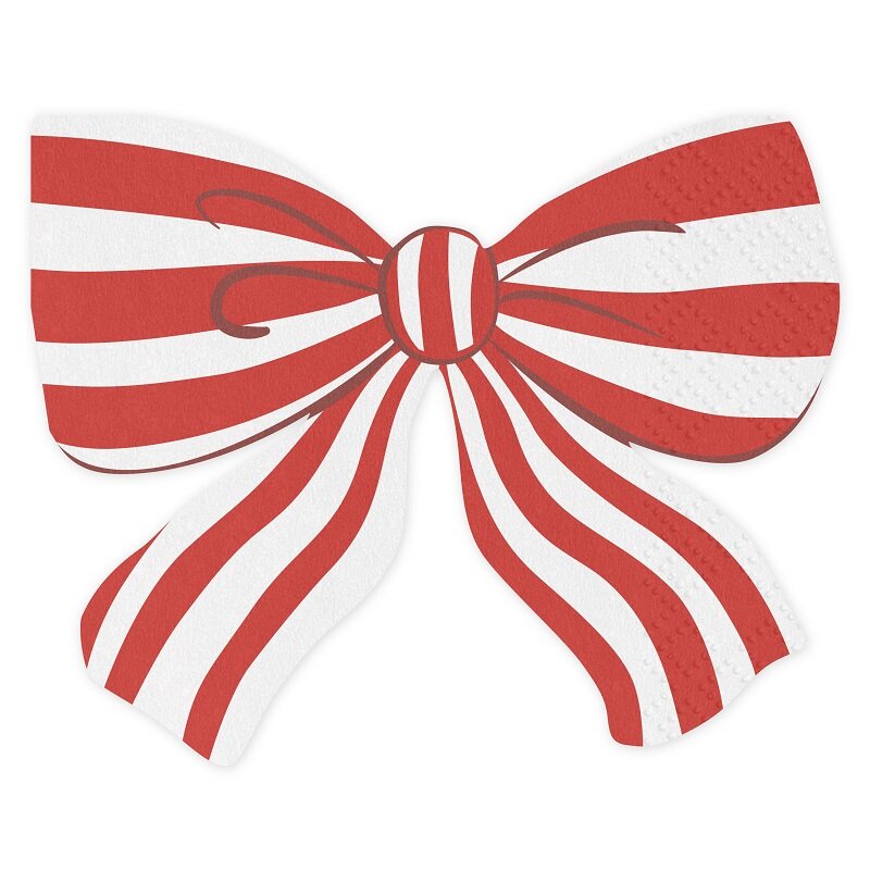 Kerstservetten Strik 12 stuks