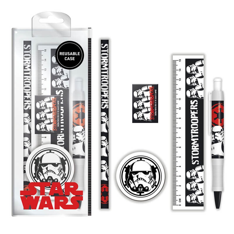 Star Wars Stormtroopers Schoolset 5 onderdelen