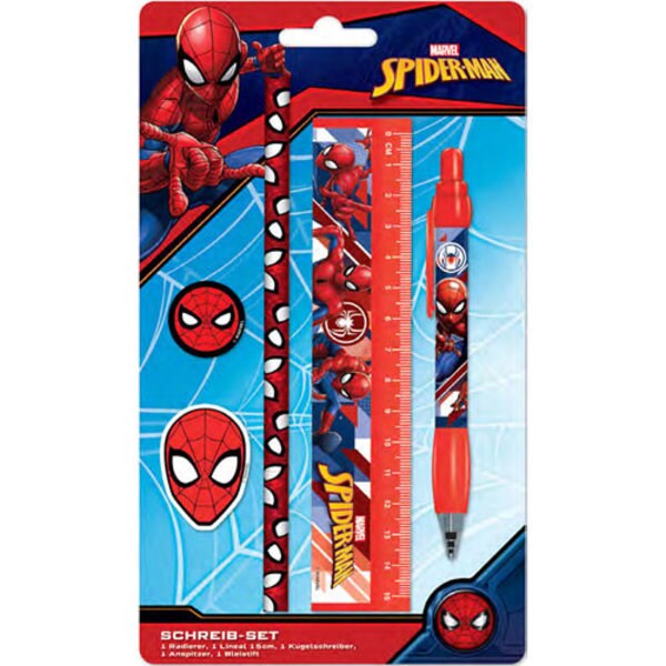 Spiderman - Schoolset 5 stuks