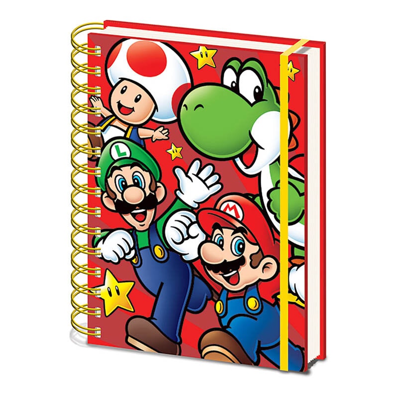 Super Mario Bros Notitieboek A5