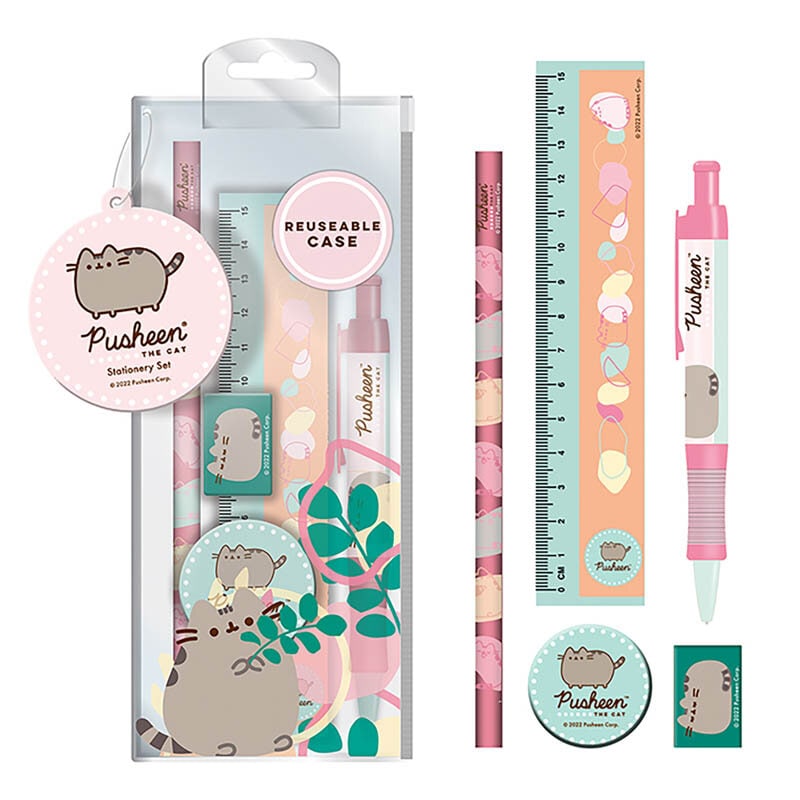 Pusheen Schoolset 5 onderdelen