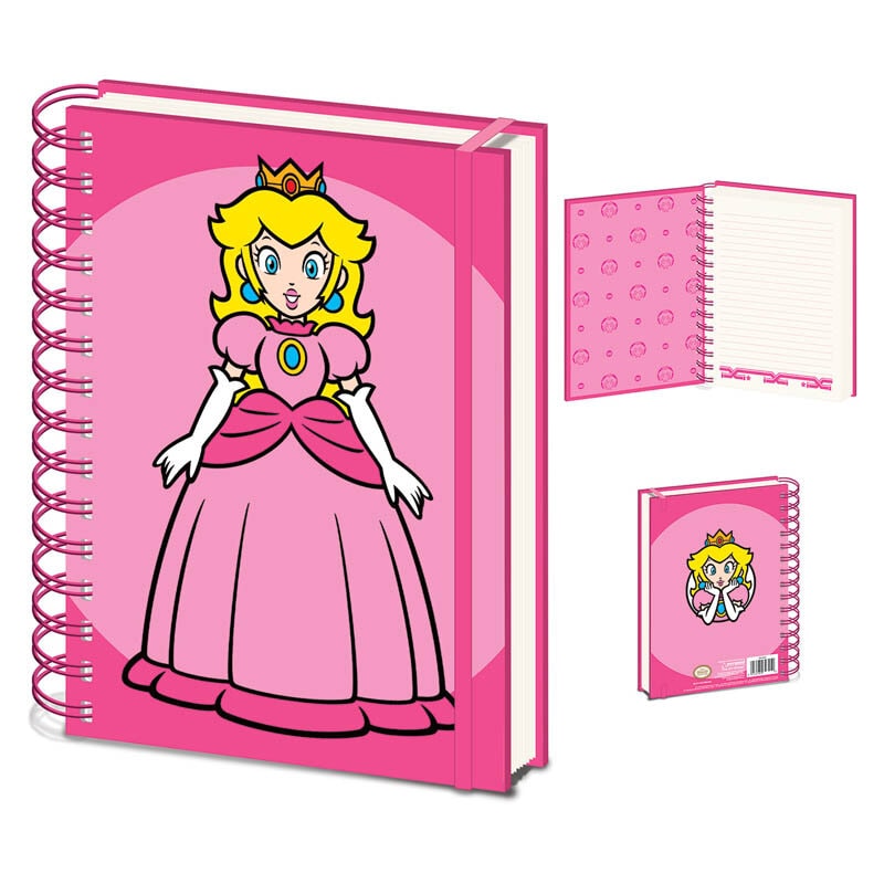 Princess Peach Notitieboek A5