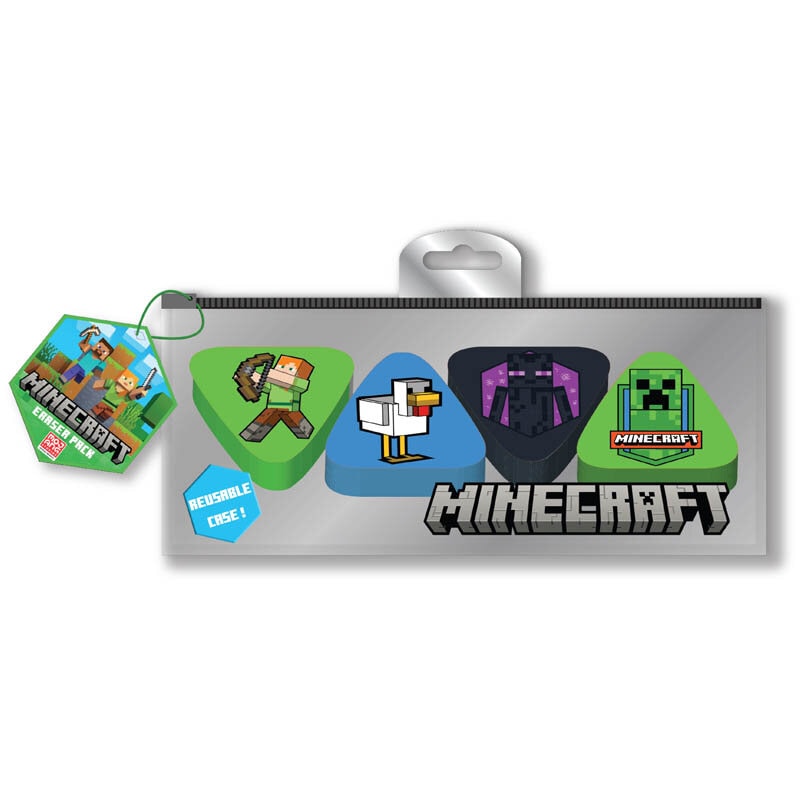 Minecraft Gummen 4 stuks