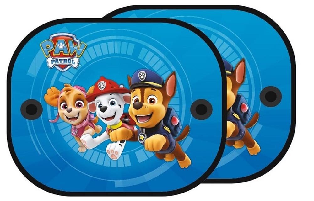 Paw Patrol zonneschermen voor in de auto - 2 stuks