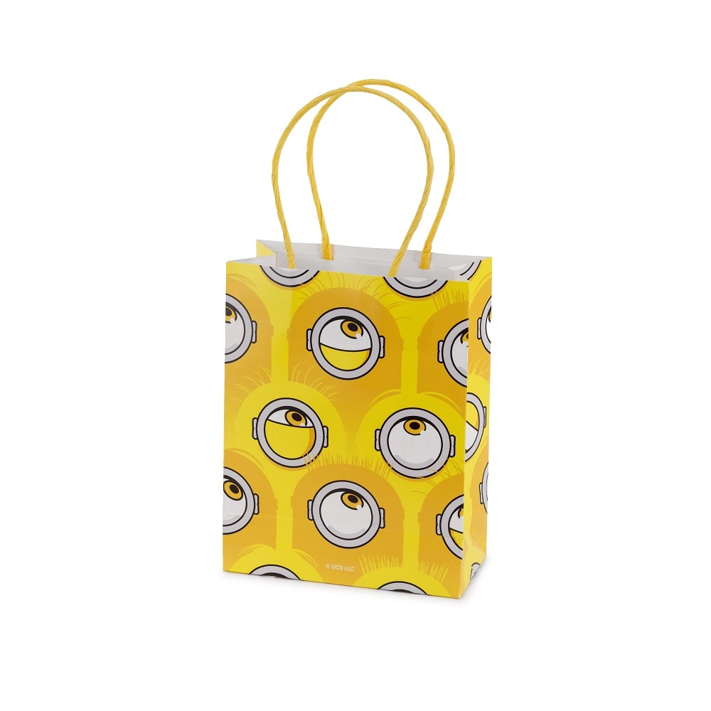 Minions Uitdeelzakjes van papier 6 stuks