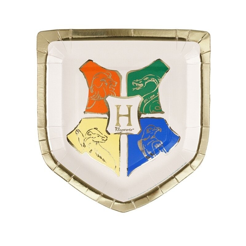 Harry Potter Hogwarts Bordjes 6 stuks