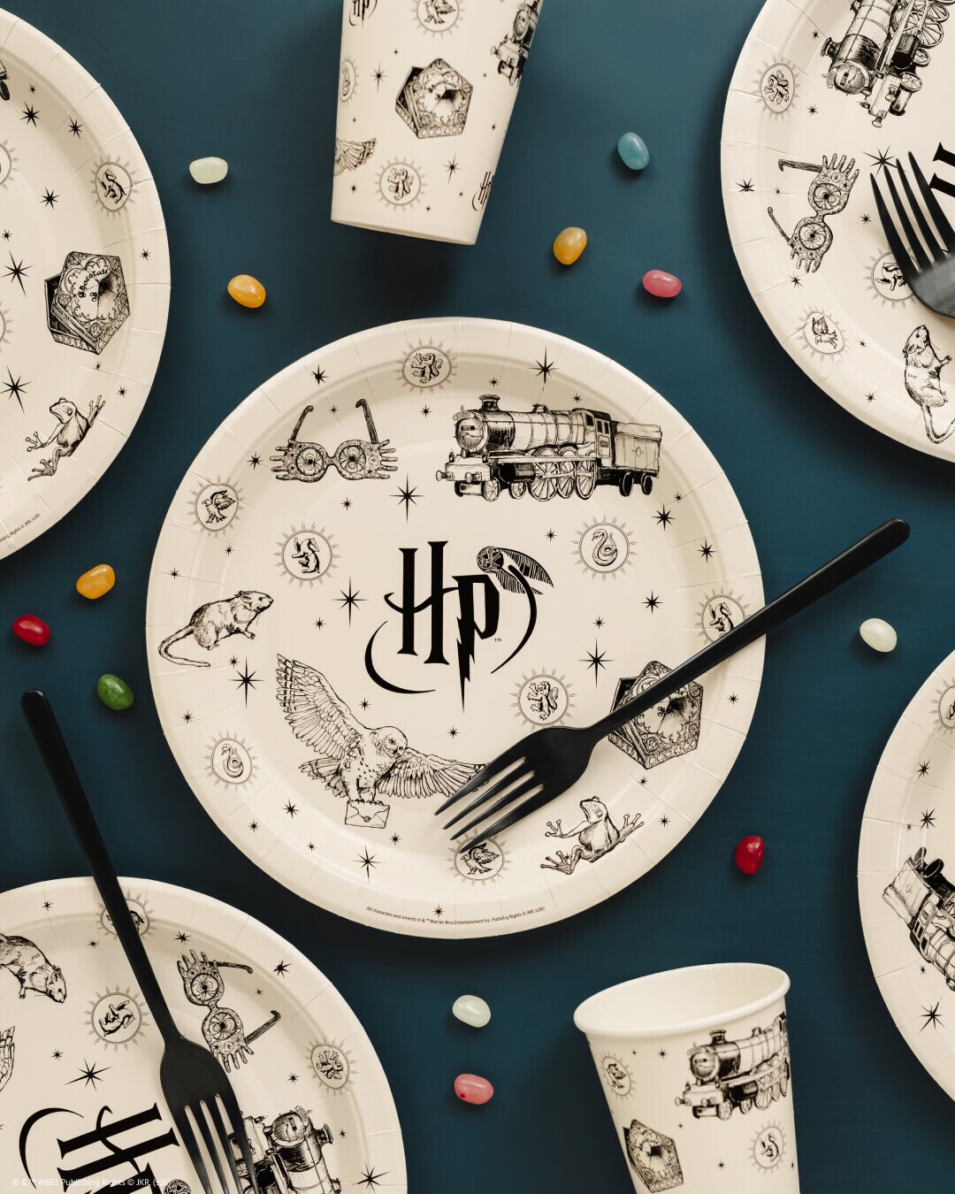 Harry Potter Borden 6 stuks