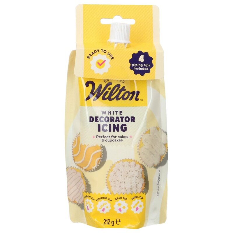 Wilton Witte Decoreerglazuur 212 gram