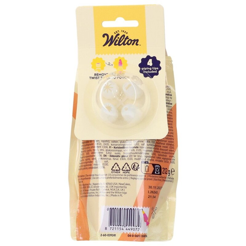 Wilton Oranje Decoreerglazuur 212 gram