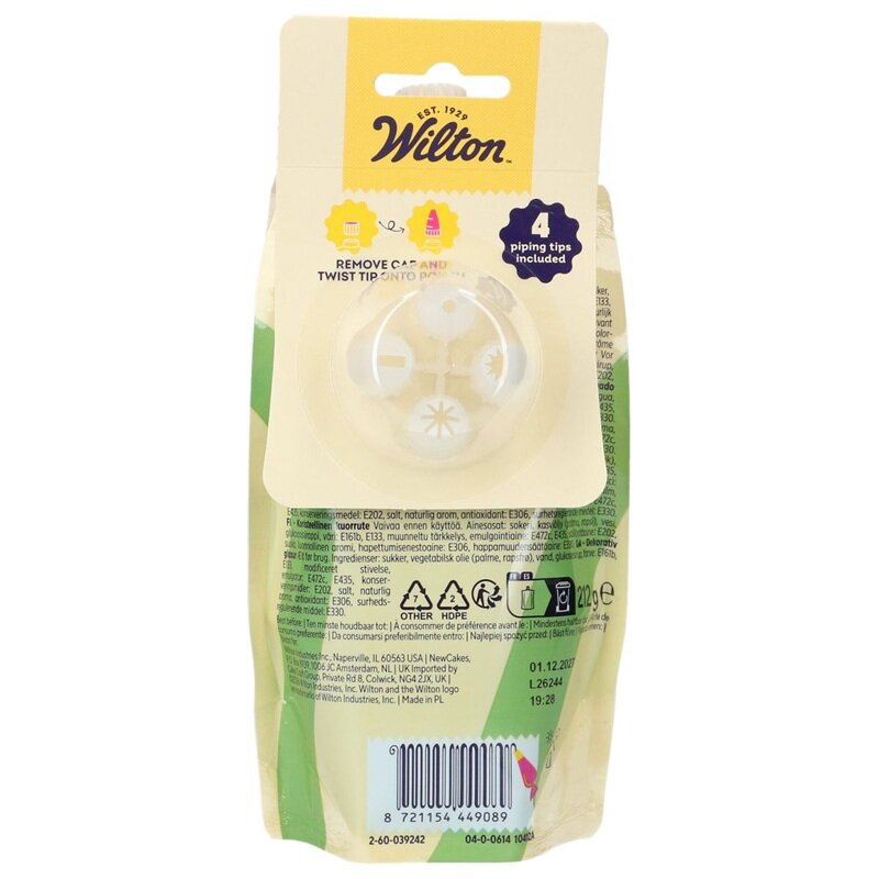Wilton Groen Decoreerglazuur 212 gram