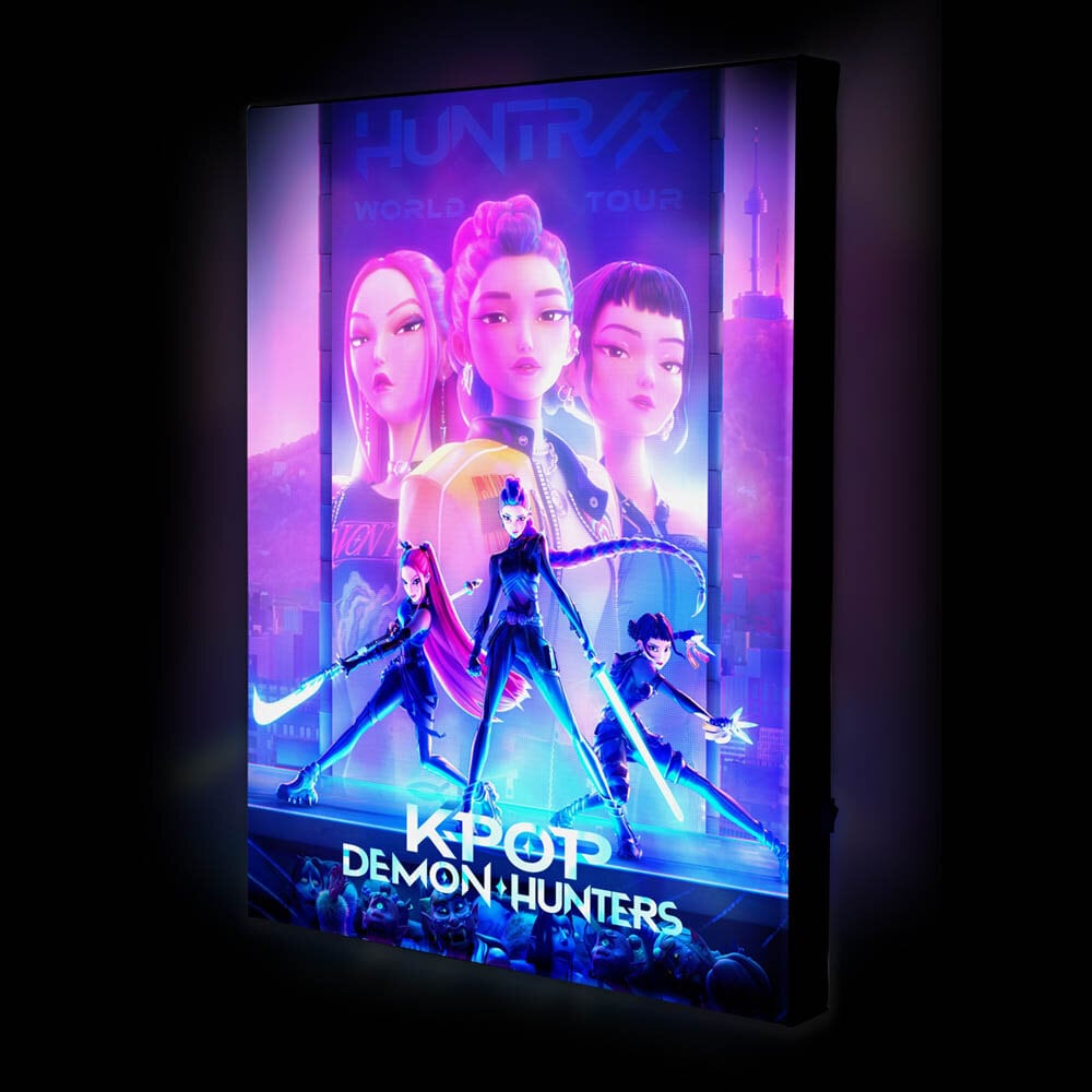 K-Pop Demon Hunters LED-canvas
