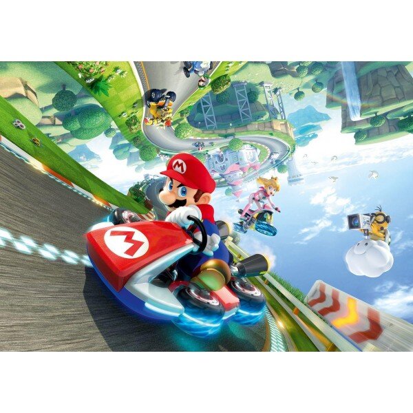 Super Mario Bros - Puzzel Mario Kart Funracer 1000 stukjes