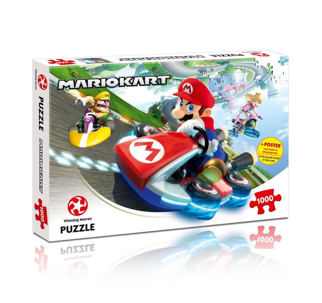 Super Mario Bros - Puzzel Mario Kart Funracer 1000 stukjes