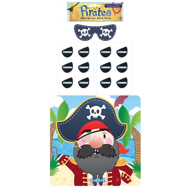 Verjaardag spelletjes Piraten 2-12 spelers