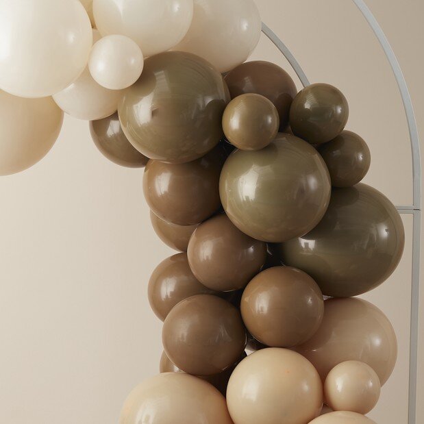 DIY Ballonnenboog - Bruin/Neutraal