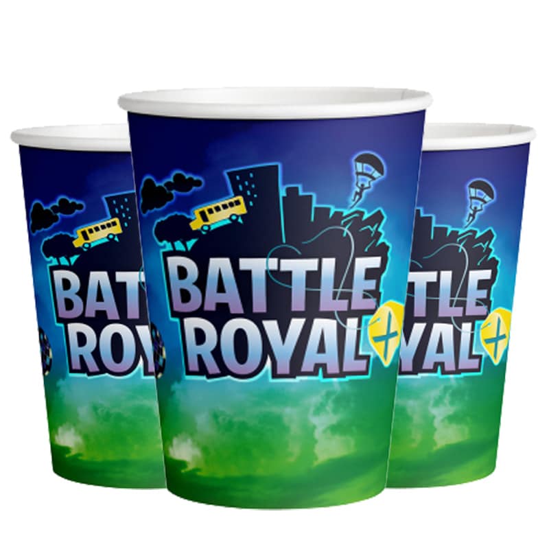 Battle Royal - Bekers 8 stuks