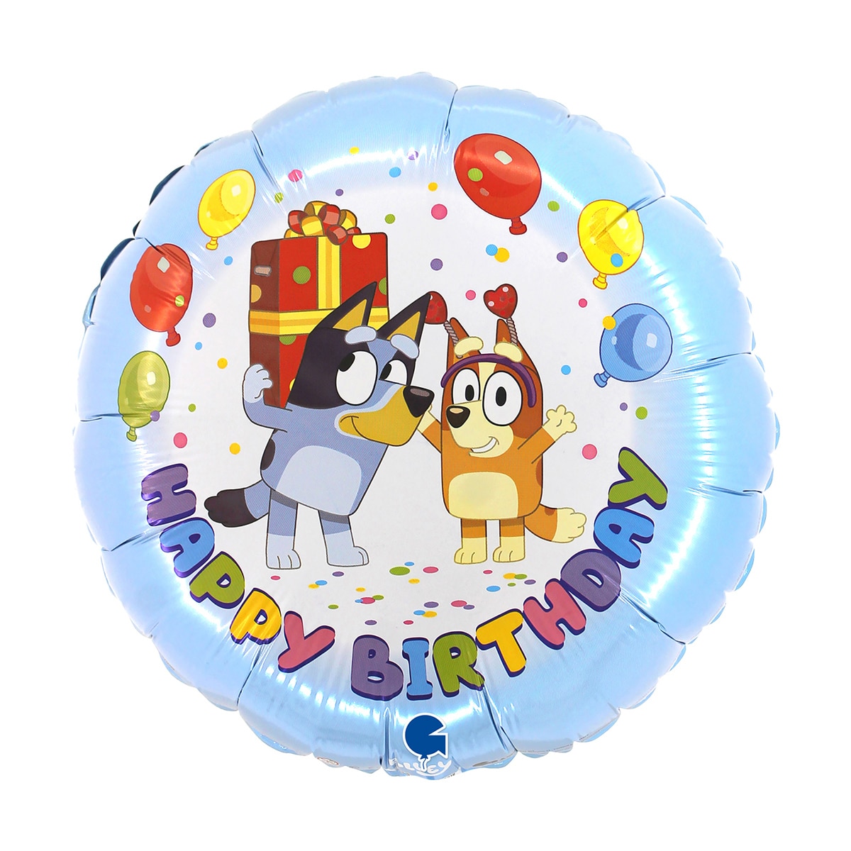 Bluey - Folieballon Happy Birthday 46 cm