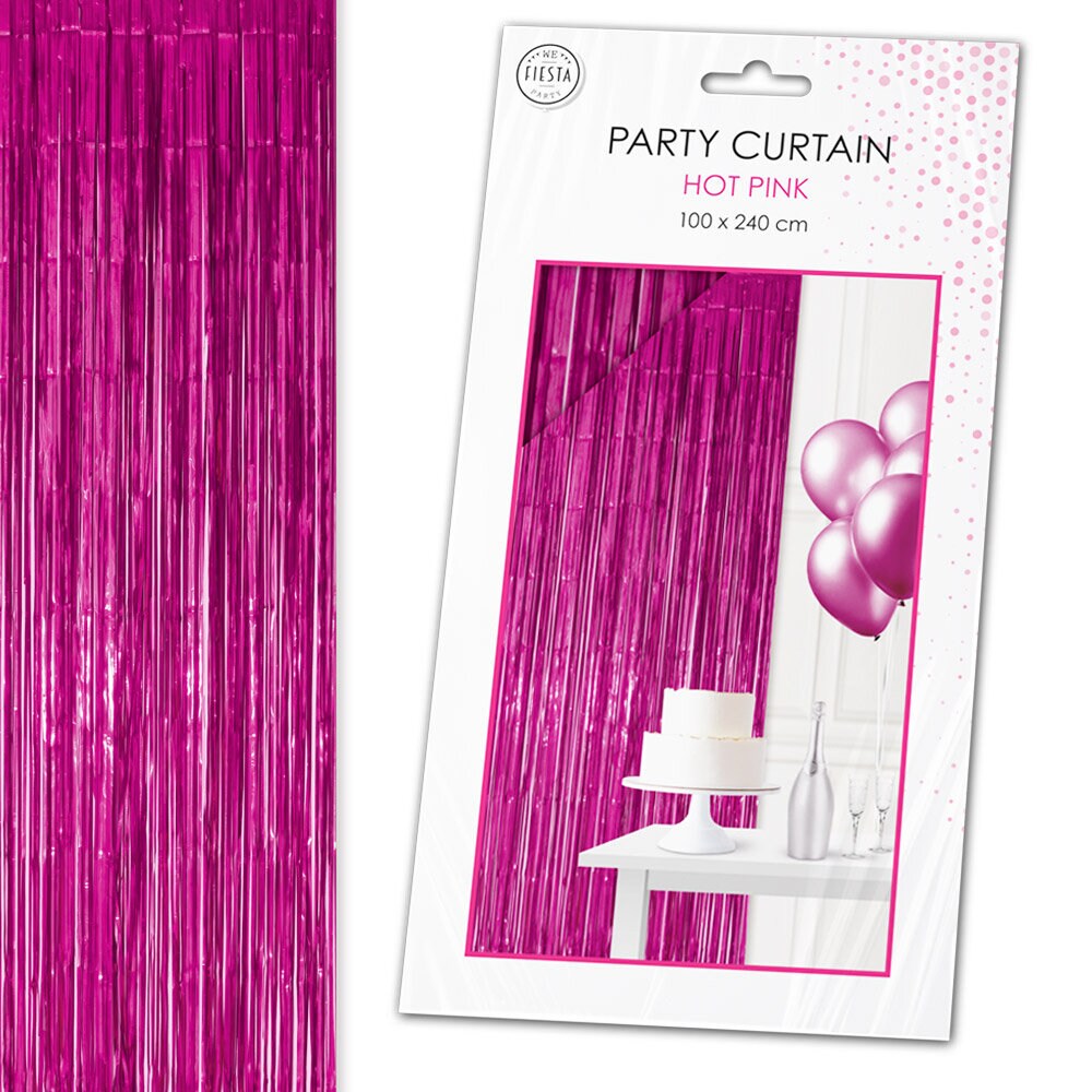 Backdrop Deurgordijn Donkerroze 100 x 240 cm