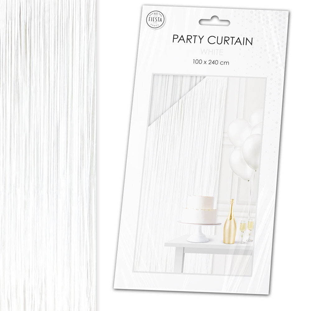 Backdrop Deurgordijn Wit 100 x 240 cm