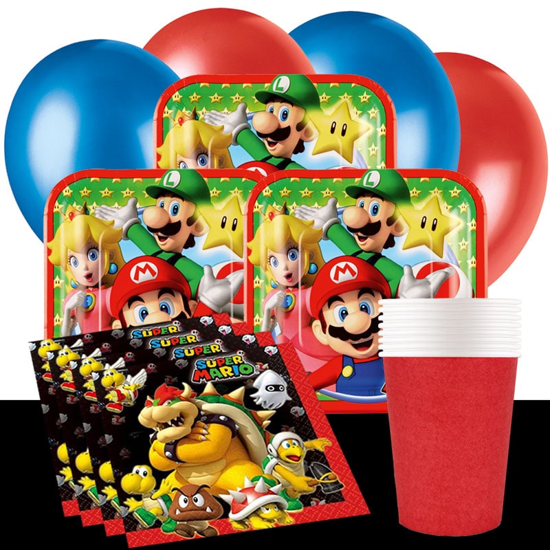 Super Mario Feestpakket 8-24 gasten