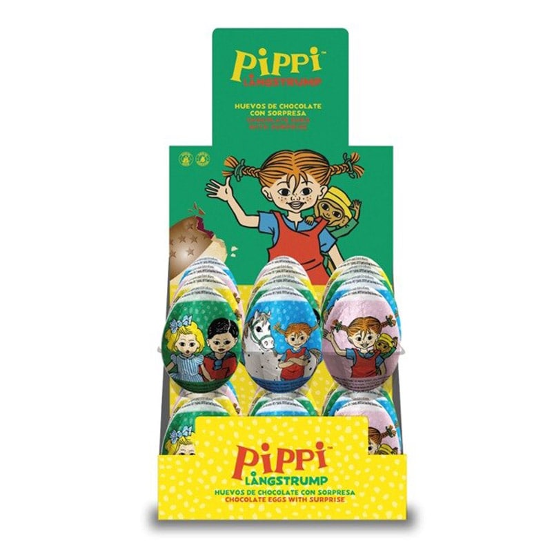 Pippi Langkous Chocolade Ei met verrassing