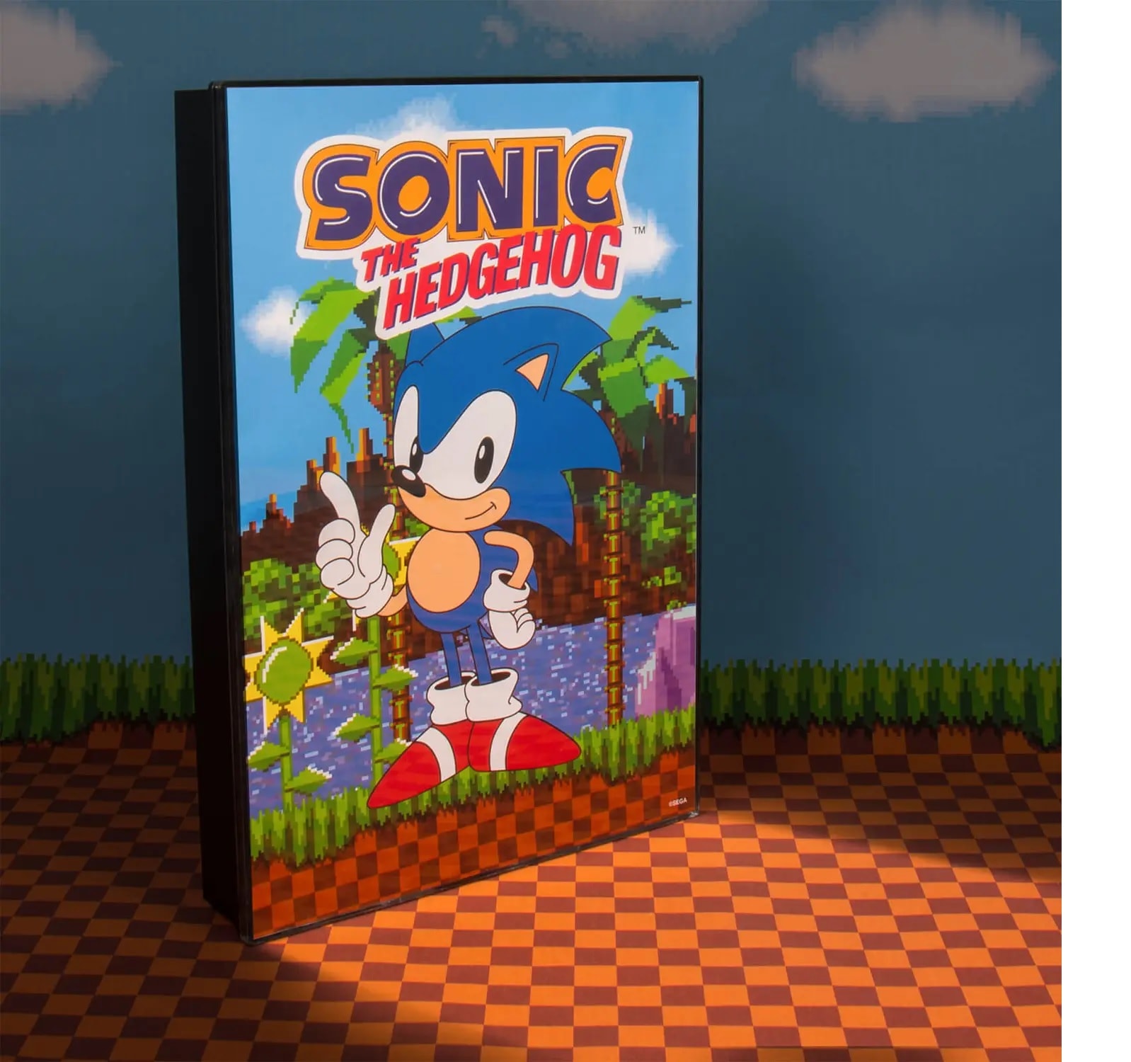 Sonic The Hedgehog - Lamp Poster