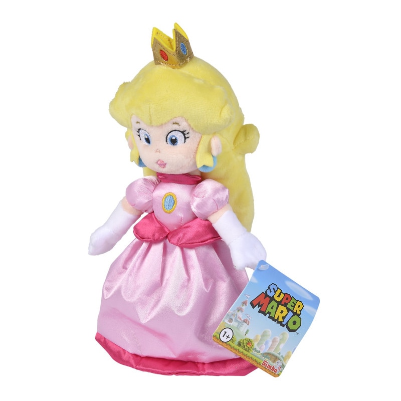 Super Mario Pluche Knuffel Princess Peach 27 cm