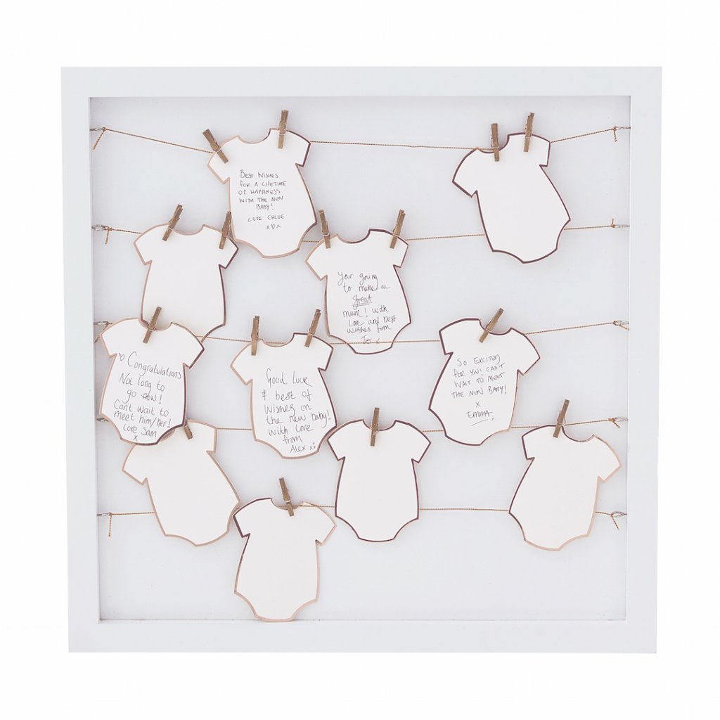 Twinkle Twinkle - Gastenbord met babykleertjes