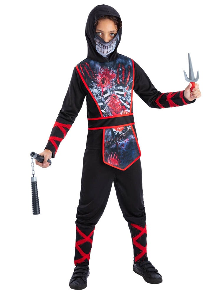 Zombie Ninja Kostuum 4-6 jaar